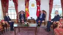 Cumhurbaşkanı Erdoğan Kuzey Makedonya Başbakanını Ağırladı