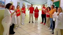 Samsun'da Öğretmenlerden A Milli Takım'a Destek Klibi