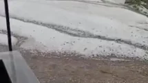 Yozgat’ta sağanak ve dolu etkili oldu
