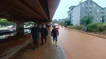 Kırşehir'de Yağış Etkili Oldu