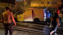 Giresun'da Seyir Halindeki Araç Yangını