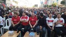 Sultanbeyli'de Milli Takım Coşkusu