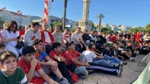 İzmir'de Dünya Kupası Coşkusu Yaşandı