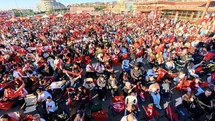 İstanbul'da Milli Heyecan Zirveye Ulaştı