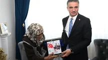 Erzurum'da Vali Baruş'tan Vefa Ziyareti