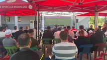 Korkut’ta milli heyecan dev ekrana taşındı