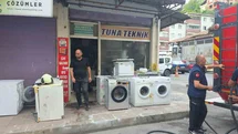 Zonguldak'ta Depo Yangını Korkuttu