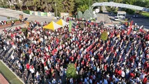 Gazi Şehirliler Milli heyecanı üniversite meydanında yaşadı