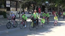 Bursa'da Sağlıklı Yaşam İçin Pedal Çevirildi