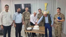 Şehit Babaları Jandarma'nın Yılına Destek Verdi