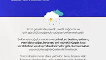 Niğde Valiliği’nden kuvvetli yağış uyarısı