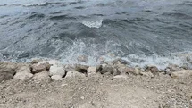 Van Gölü'nde Dalgalar Yükseldi