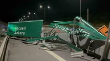 Kuzey Marmara Otoyolu'nda Kamyon Kazası