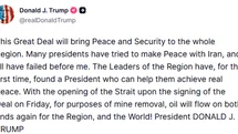 ABD Başkanı Trump'tan İran Açıklaması