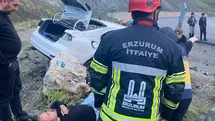 Erzurum'da Trafik Kazası Meydana Geldi