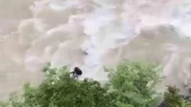 Artvin'de Otomobil Çoruh Nehri'ne Düştü