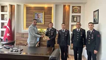 Sarıgöl'de Jandarmaya Teşekkür Ziyareti