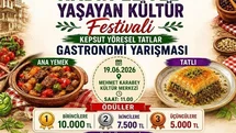 Önce tatlar, sonra yöresel kıyafetler yarışacak