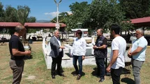 Buharkent’te Gençlik Parkı yenileniyor