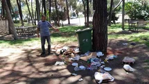 Aydın'da Mesire Alanı Çöplüğe Döndü
