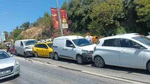 Bodrum'da Zincirleme Trafik Kazası