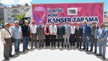 Tunceli’de Mobil Kanser Tarama Aracı hizmete başladı