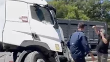 Karacabey'de Tır Kazası Meydana Geldi