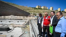 Malatya'da Yeni Spor Kompleksi İnşaatı Devam Ediyor