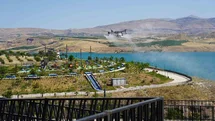 Adıyaman'da Dron ile İlaçlama Çalışması