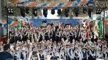 Gebze’deki sünnet şöleninde çocuklar doyasıya eğlendi
