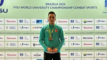 OMÜ’lü sporcu, Brezilya’da Dünya Şampiyonu oldu