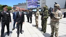 Erzurum'da Jandarma Tanıtım Standı