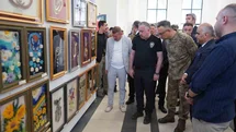 Van'da Hükümlülerin Eserleri Sergilendi