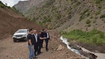 Cilo ve Sat Dağları Milli Parkı yolunda asfalt hazırlığı