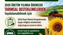 Aydınlı üreticilere ÇKS uyarısı: "Son tarih 30 Haziran