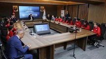 Vali Aydoğdu, Türkiye Şampiyonası’na hazırlanan futsal takımını ağırladı