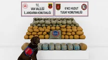 Van’da 291 kilogram toz esrar ele geçirildi