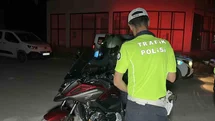 Burdur’da polis ekiplerinden sıkı denetim