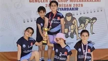 Çermikli sporcular ödüllerle döndü