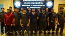 Bursa’da kaçak göçmen işçi operasyonu: 2 organizatör yakalandı