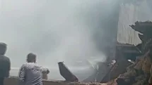 Sivas’ta mutfak tüpü patladı, çıkan yangında bir kişi dumandan etkilendi