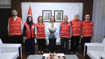 Kızılay’dan Vali Nurtaç Arslan’a teşekkür