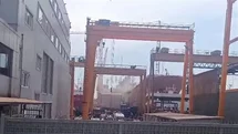 Tersanede bakımdaki gemide yangın
