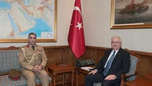 Bakan Güler, Irak’ın Ankara Askerî Ataşesi’ni kabul etti