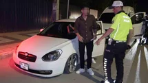 Aksaray'da Trafik Cezası İle Şaşırtan Sürücü