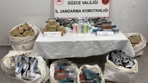 Düzce'de Kaçak Ürün Operasyonu
