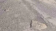 Haseran’da vatandaşlar bozulan yolun onarılmasını istedi