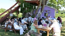 Sinop’ta lavanta bahçesinde bilimsel söyleşi