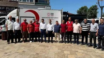 Farkındalık için açık havada kitap okudular