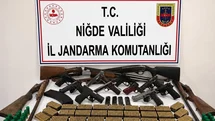 Niğde merkezli silah operasyonunda 14 şüpheli hakkında adli işlem başlatıldı